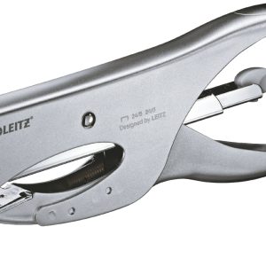 Capsator metalic LEITZ 5549 tip cleste, 40 coli, argintiu
