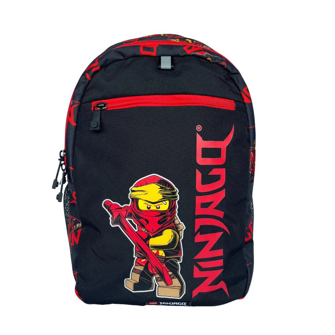 Rucsac extins LEGO V-Line - design NinjaGo, Red