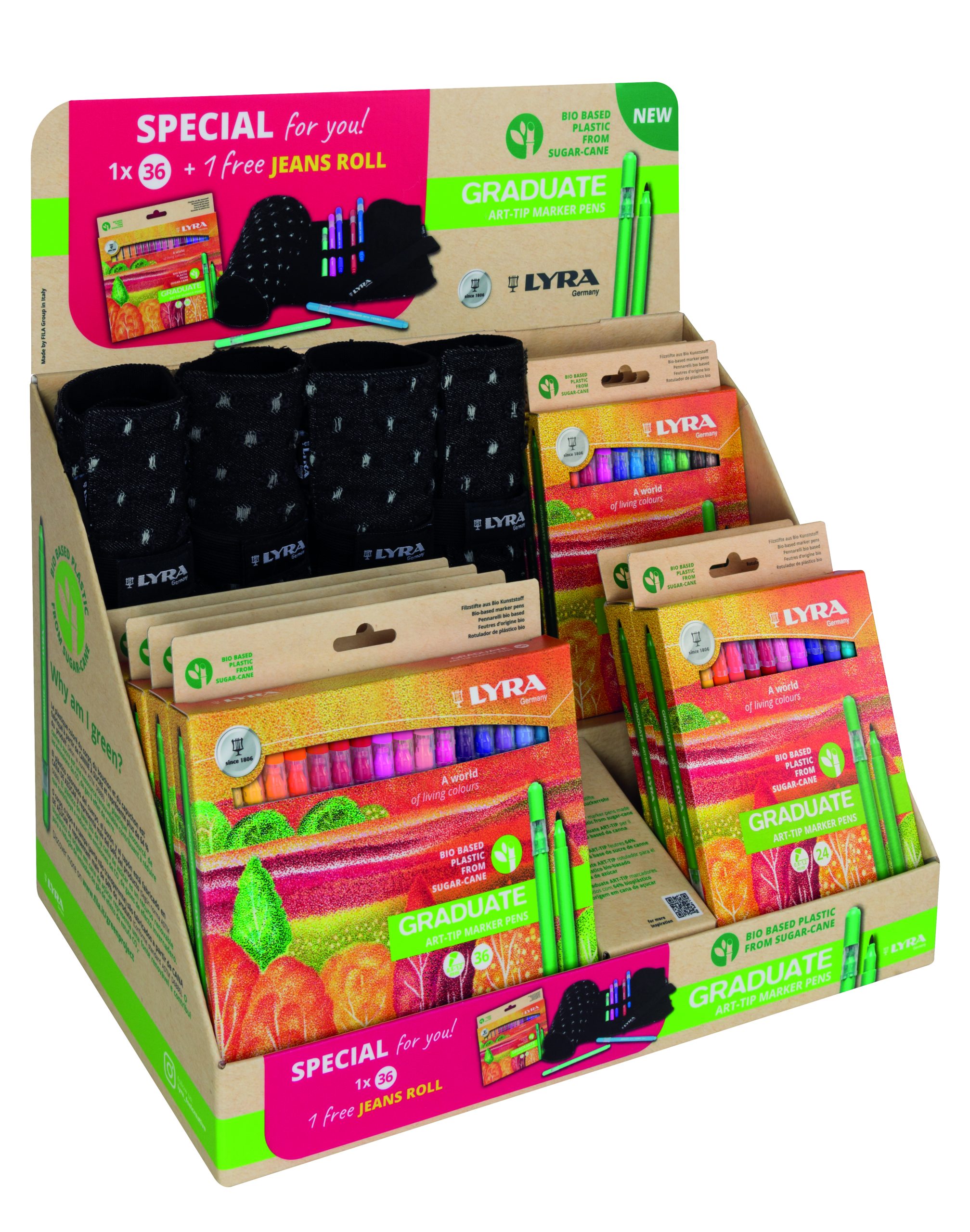 Display seturi carioca LYRA Art-Tip, varf 1mm