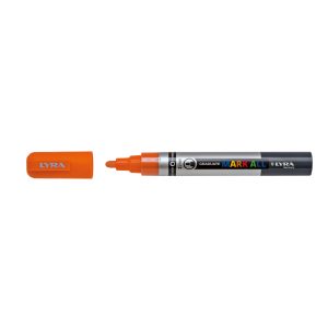 Marker LYRA Graduate Mark All, pe baza de apa, varf 2mm, pentru orice suprafata - orange