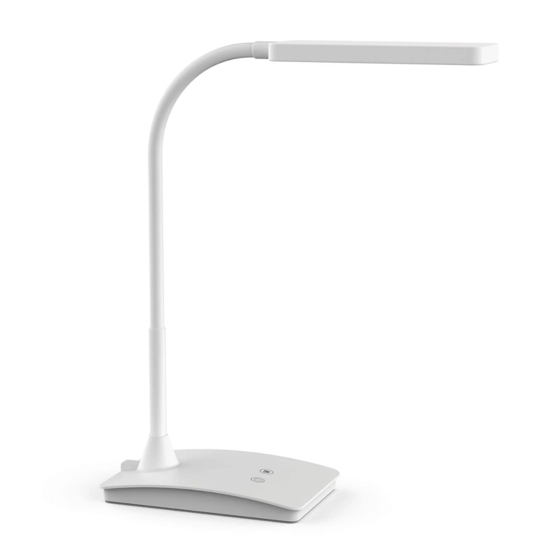 Lampa de birou, cu LED, MAUL Pearly Colour Vario - alba