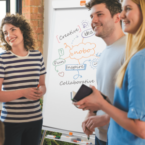 Hartie pentru flipchart NOBO, 65x95.5 cm, 20 coli, matematica