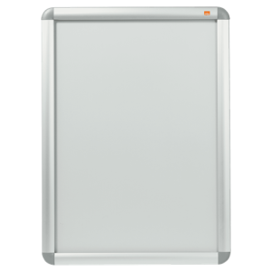 Rama pentru perete NOBO, aluminiu, cu clip, A2, gri