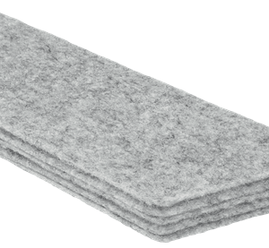 Rezerva NOBO, pentru burete (1905325), 10 buc/set, gri