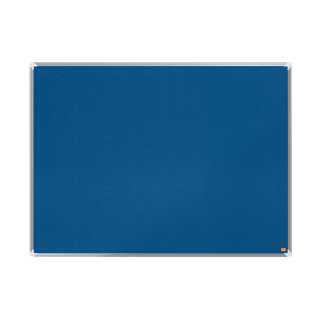 Panou NOBO Premium Plus, material textil, 120x90 cm, albastru