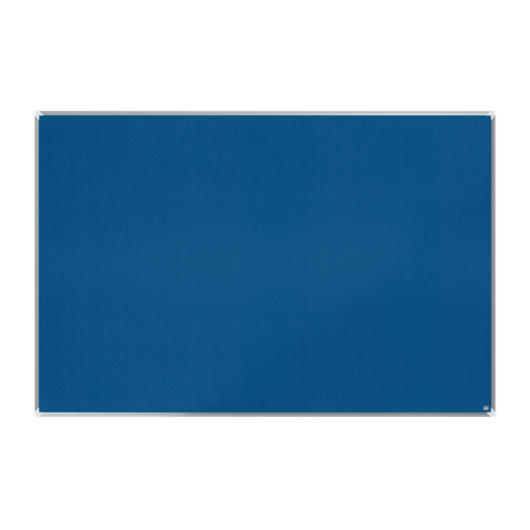 Panou NOBO Premium Plus, material textil, 180x120 cm, albastru