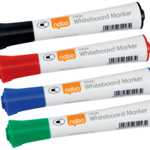 Marker NOBO, pentru table si flipcharturi, varf rotund 3 mm, standard, 10 buc/cutie, diverse culori