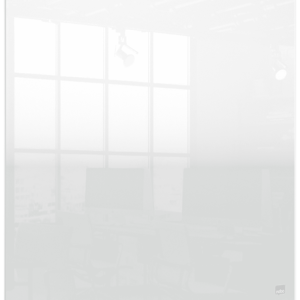 Tabla NOBO, acrylic, pentru birou sau perete, 45x45 cm, marker inclus, transparent