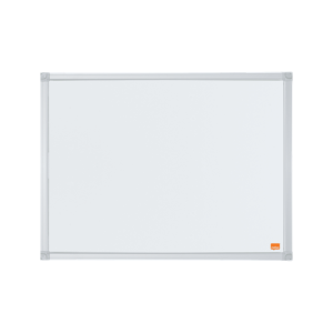 Tabla NOBO Essentials, otel lacuit, 60x45 cm, magnetica, include tavita, alb