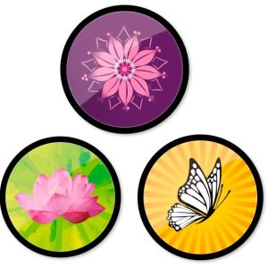 Insigne, 3buc/set, Roller NIKIDOM - Spring