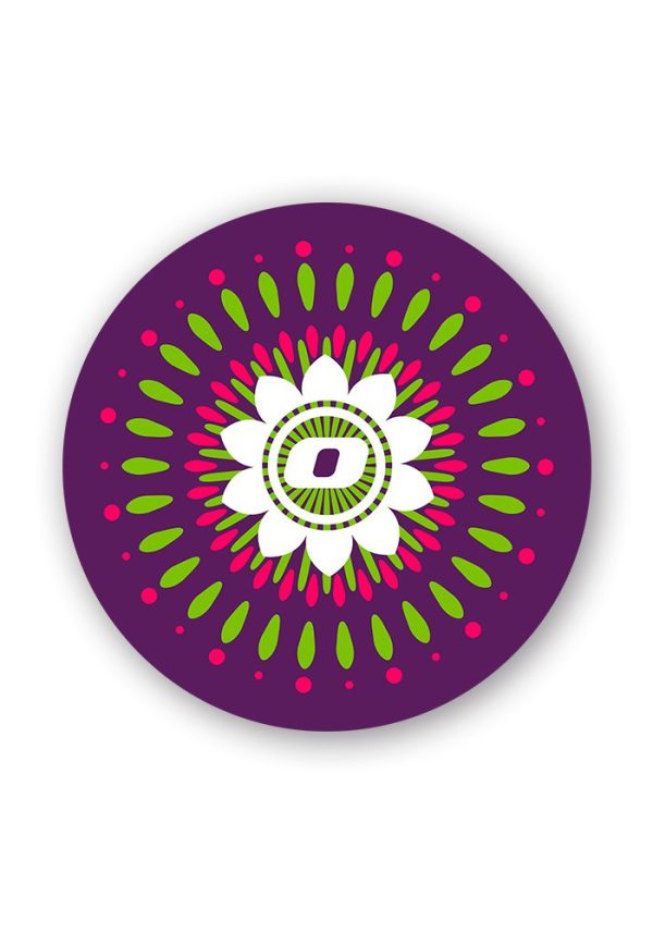Abtibilduri roti, 2buc/set, Roller NIKIDOM - Mandala