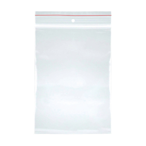 Pungi plastic cu fermoar pentru sigilare, 190 x 250mm, 40 microni, 100 buc/set, Office Products -tra