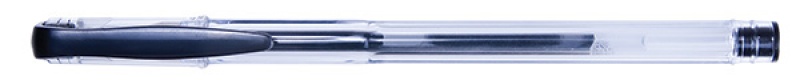 Pix transparent cu gel, varf 0.5mm, Office Products - negru