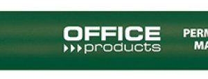 Permanent marker, varf rotund 1-3mm, corp plastic, Office Products - verde