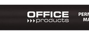 Permanent marker, varf rotund 1-3mm, corp plastic, Office Products - negru