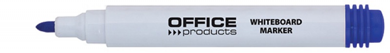 Marker pentru table de scris, varf rotund, corp plastic, Office Products - albastru