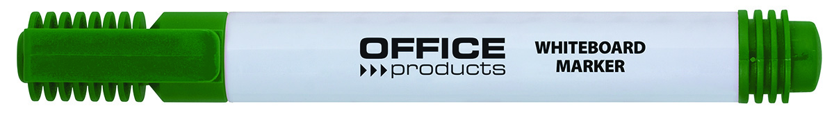 Marker pentru table de scris, varf rotund, corp plastic, Office Products - verde