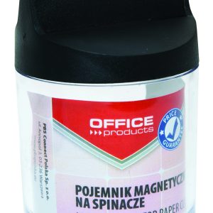 Dispenser magnetic cilindric, D58xh68mm, pentru agrafe, Office Products