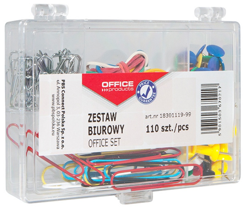 Office set cu 110 accesorii de birou, Office Products