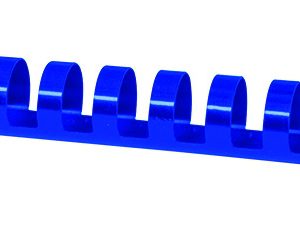 Inele plastic 16 mm, max 145 coli, 100buc/cut, Office Products - albastru