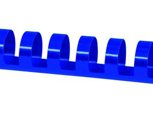 Inele plastic 19 mm, max 175 coli, 100buc/cut Office Products - albastru