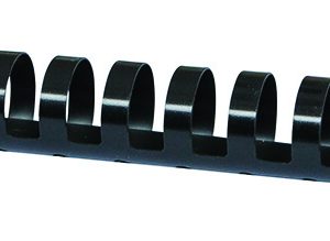 Inele plastic 22 mm, max 210 coli, 50buc/cut Office Products - negru