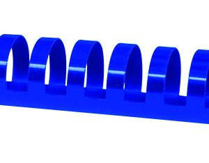 Inele plastic 25 mm, max 240 coli, 50buc/cut Office Products - albastru