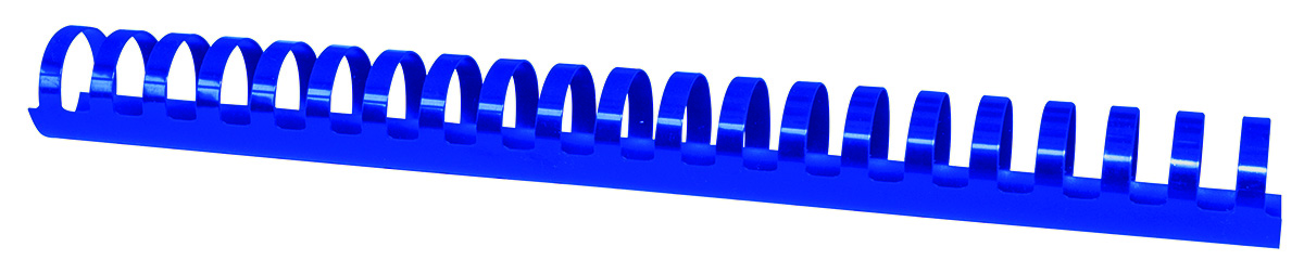 Inele plastic 28 mm, max 270 coli, 50buc/cut Office Products - albastru
