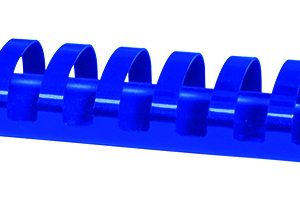 Inele plastic 32 mm, max 300 coli, 50buc/cut Office Products - albastru