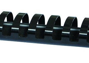 Inele plastic 32 mm, max 300 coli, 50buc/cut Office Products - negru