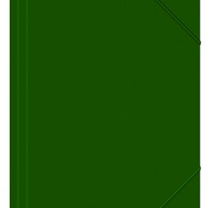 Mapa plastic cu elastic pe colturi, 500 microni, Office Products - verde