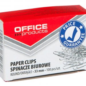 Agrafe metalice 33mm, 100/cutie, Office Products