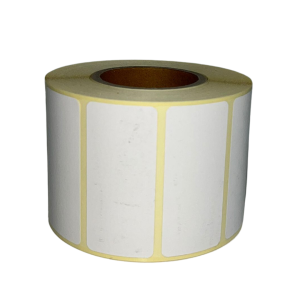 Etichete termice autoadezive, 50 x 25mm, 1500 etichete/rola, Optima - albe