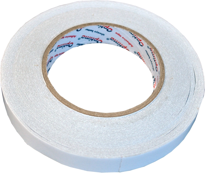 Banda dublu adeziva 19mm x 50 m, 90 microni, Optima