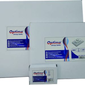Folie laminare Optima, A3 (303 x 426 mm), 80 microni, 100 folii/top