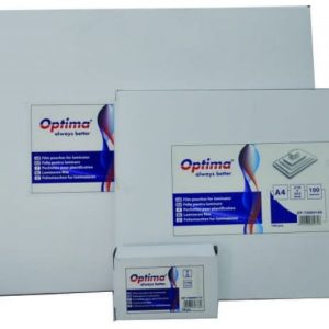 Folie laminare Optima, 65 x 95 mm, 175 microni, 100 folii/top