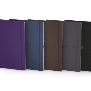 Caiet cu elastic, OXFORD Signature, B5, 80 file - 90g/mp, Scribzee, dictando - classic colors