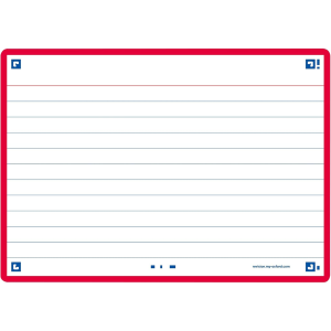 OXFORD Flash Cards 2.0, 80 flash cards/set, A6(105 x 148mm), Scribzee-dict-margine rosie