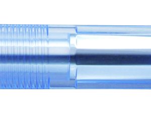 Pix PENAC Sleek Touch, rubber grip, 1.0mm, corp si accesorii albastru pastel - scriere albastra
