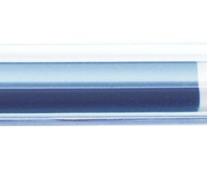 Pix cu gel PENAC CCH-3, rubber grip, 0.7mm, corp transparent, accesorii albastre, scriere albastra