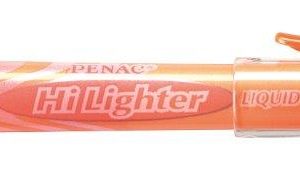 Textmarker cu cerneala PENAC Liqliner, varf 1-4 mm - orange fluorescent