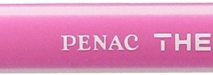 Creion mecanic PENAC The Pencil, rubber grip, 1.3mm, varf plastic - corp roz