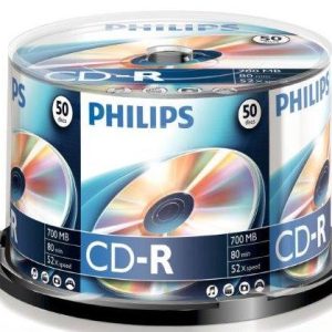 CD-R 700MB-80min ( 50 buc. Spindle, 52x) PHILIPS