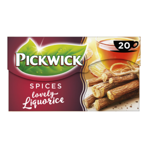 Ceai PICKWICK SPICES - negru cu lemn dulce,Lovely Liquorice - 20 x 2 gr./pachet