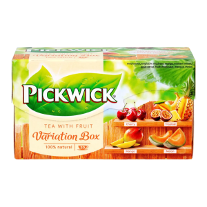 Ceai PICKWICK FRUIT - cirese,mango,pepene galben,tropical - 4x5 x 1,5 gr./pachet