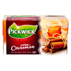 Ceai PICKWICK DELICIOUS SPICES - scortisoara - 20 x 1,6 gr./pachet