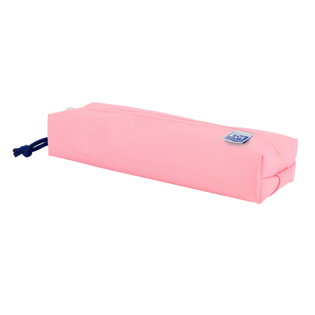 Penar rectangular, neechipat, OXFORD Kangoo, cu fermoar si elastic - roz