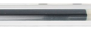 Pix cu gel PENAC FX-1, rubber grip, 1.0mm, con metalic, corp transparent - scriere albastra