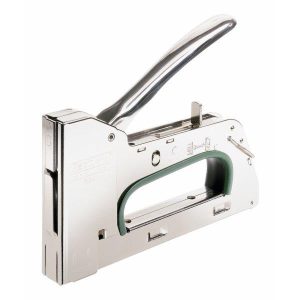 Pistol de capsat Rapid R34, blister, se foloseste cu capse 140/6-14, argintiu