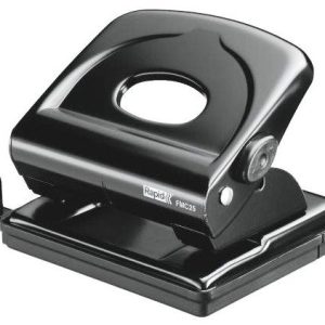 Perforator metalic Rapid FMC25, 25 de coli, cutie, negru